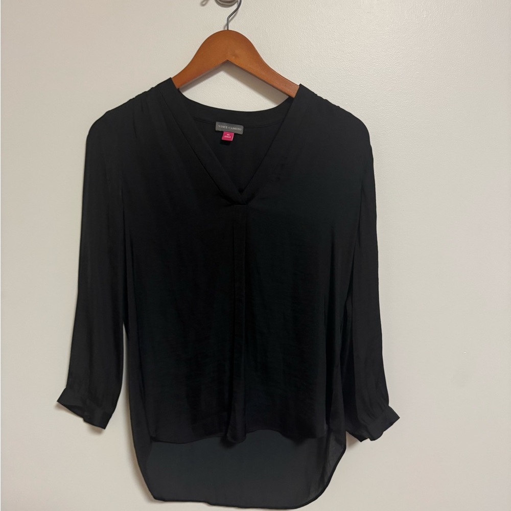 Vince Camuto Black Blouse